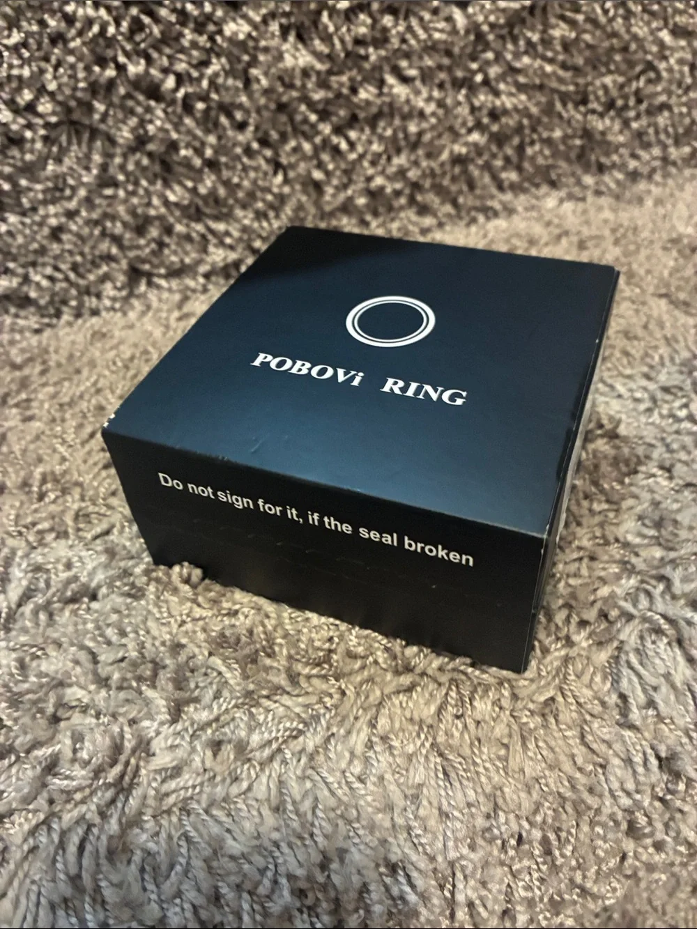 POBOVi Smart Ring gen 1  rose gold size 9